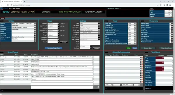 ABW Tracker RO Page Admin
